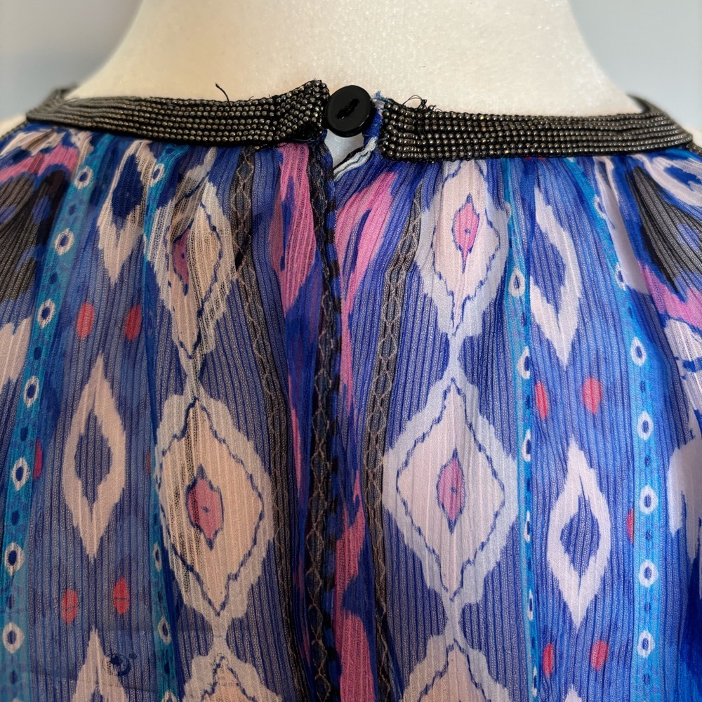 🆕 ZARA Printed Halter-neck Top - Picture 6 of 8